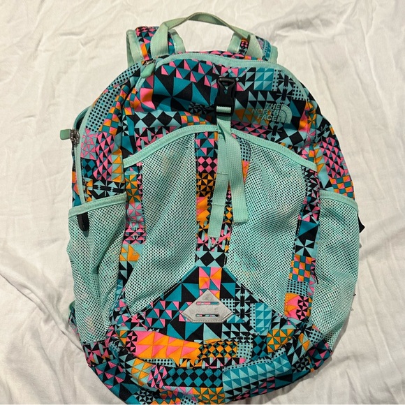 The North Face Aquamarine Recon Squash Youth / Mini Backpack - Picture 3 of 10